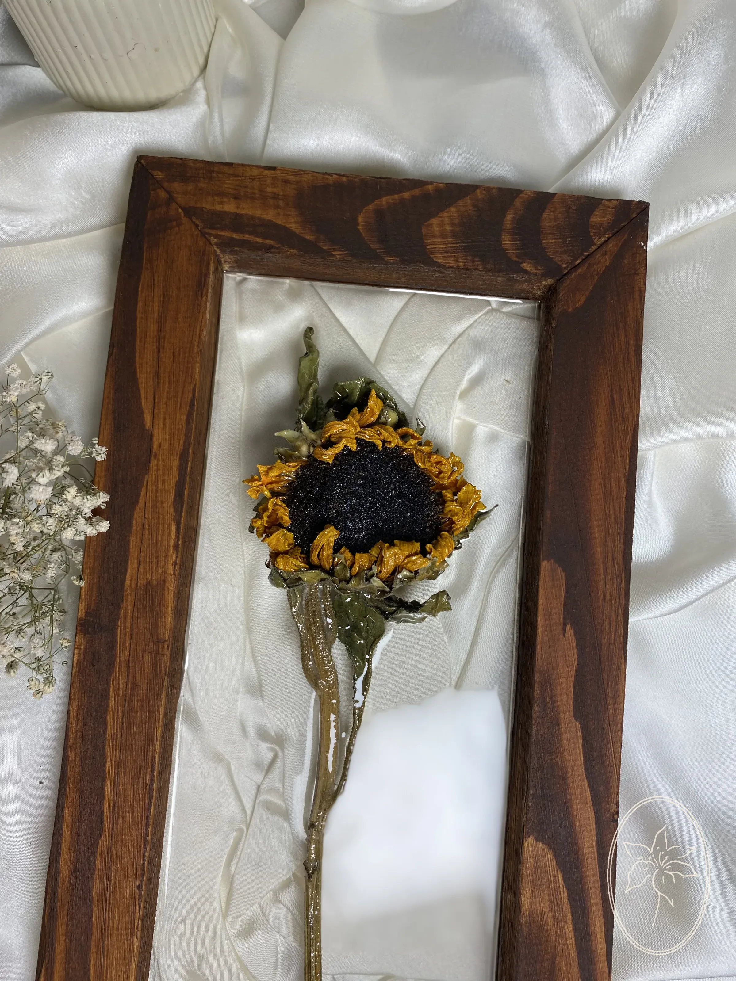 Flower Preservation Frame , Resin Flower Preservation , How to Preserve Flowers , Sunflower Preservation Ideas